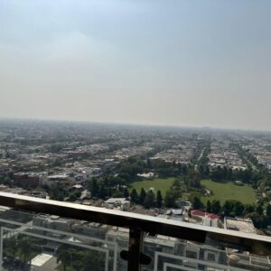Rent Rover Lahore | Luxury short term Rentals in Lahore | pent-house-vacation-per-day-lahore | beautiful balcony view in lahore apartment